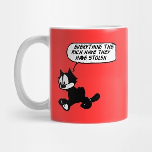 Felix the socialist cat Mug